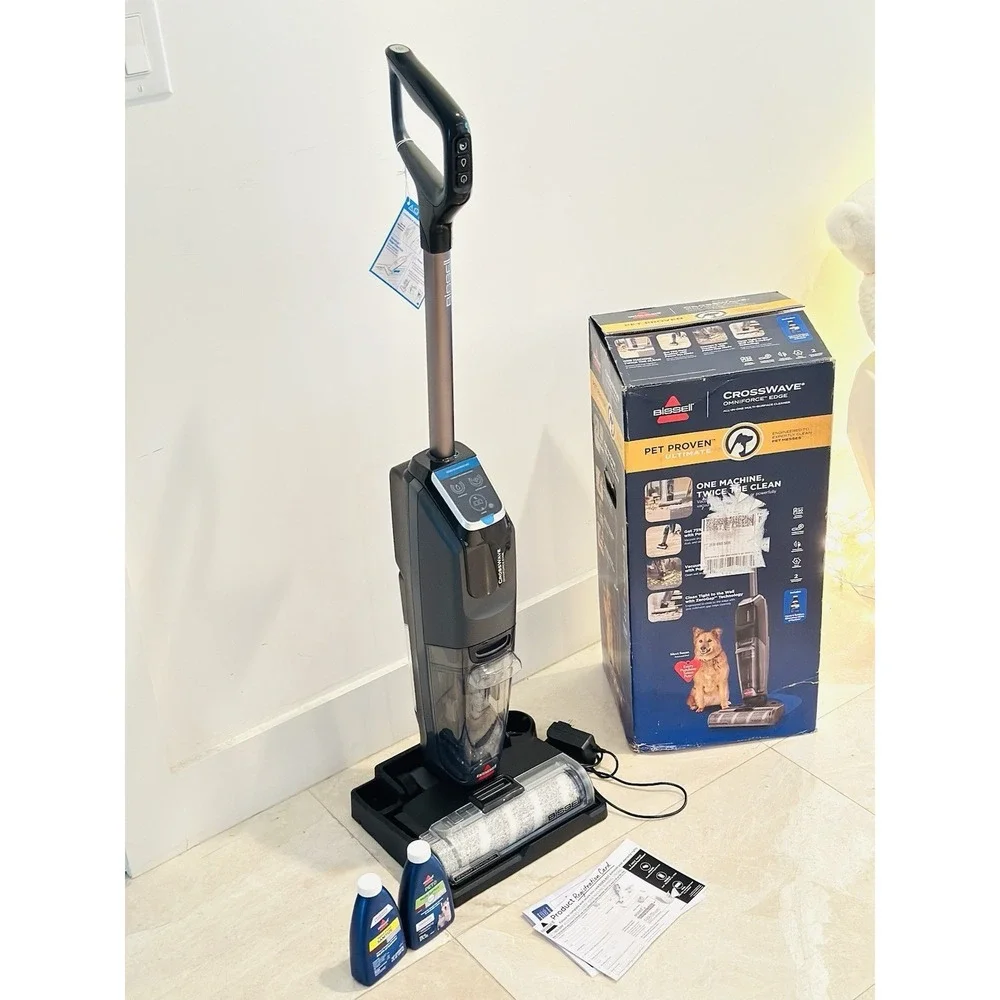 New BISSELL CROSSWAVE OmniForce Cordless Lightweight WET DRY Vacuum Cleaner 3930
